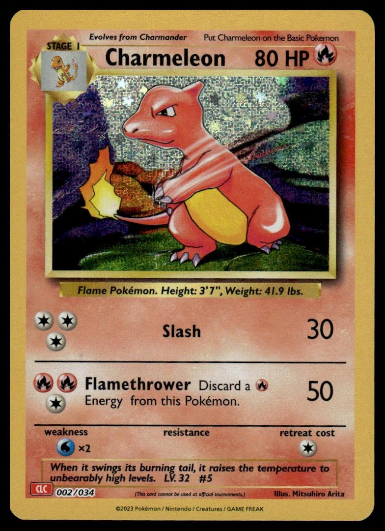 Pokémon TCG - Charmeleon (Trading Card Game Classic 002 CLC)