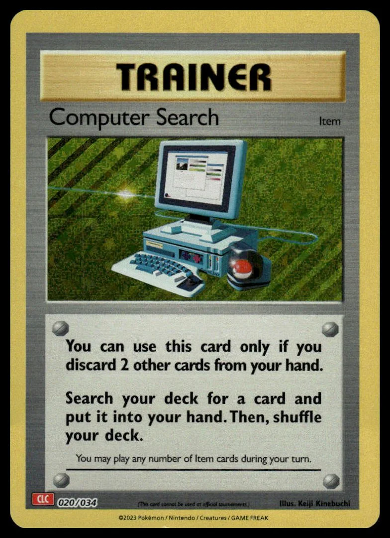 Pokémon TCG - Computer Search (Trading Card Game Classic 020 CLC)
