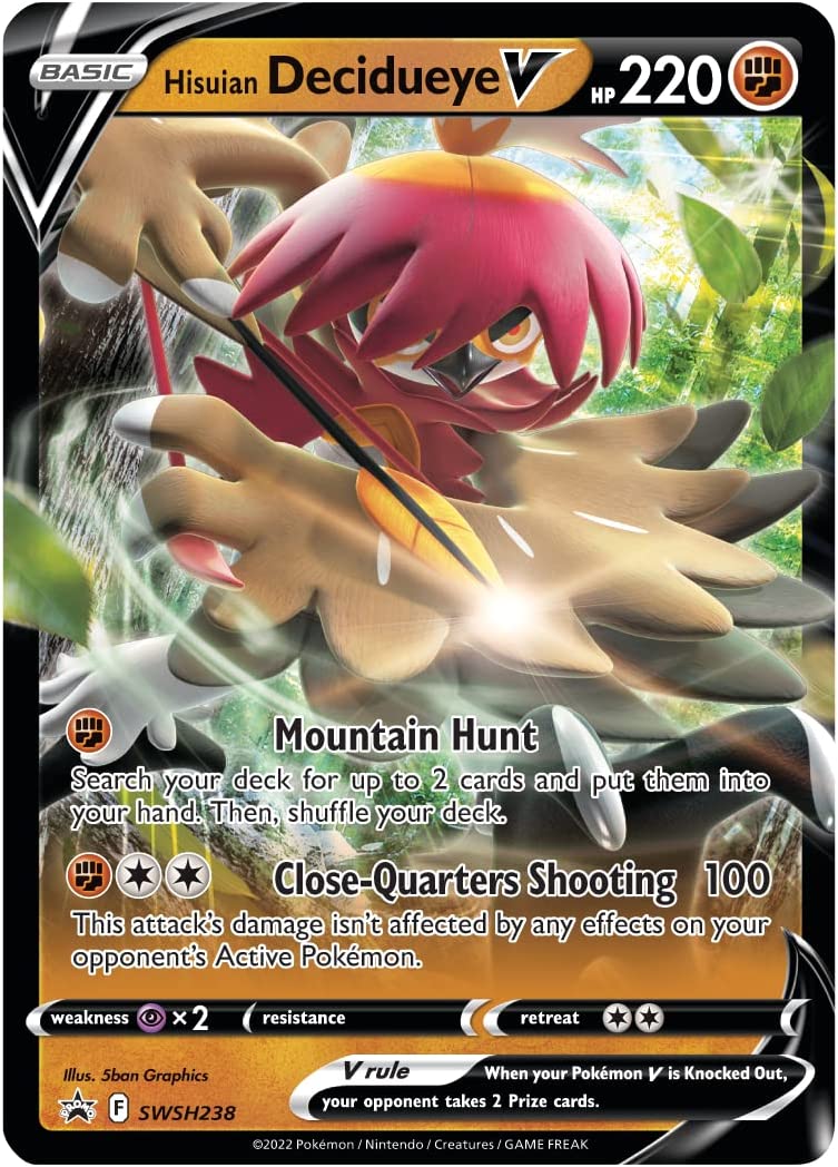 Pokémon TCG: Divergent Powers Tin – Hisuian Decidueye V - Image 2