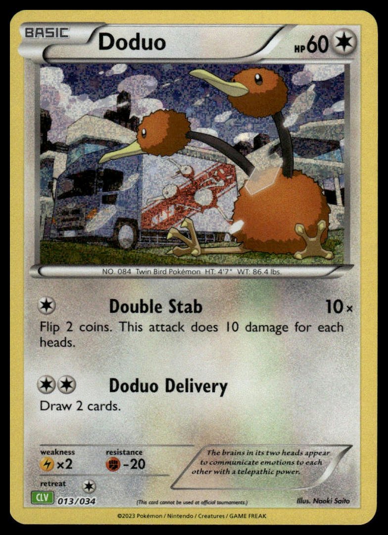 Pokémon TCG - Doduo (Trading Card Game Classic 013 CLV)