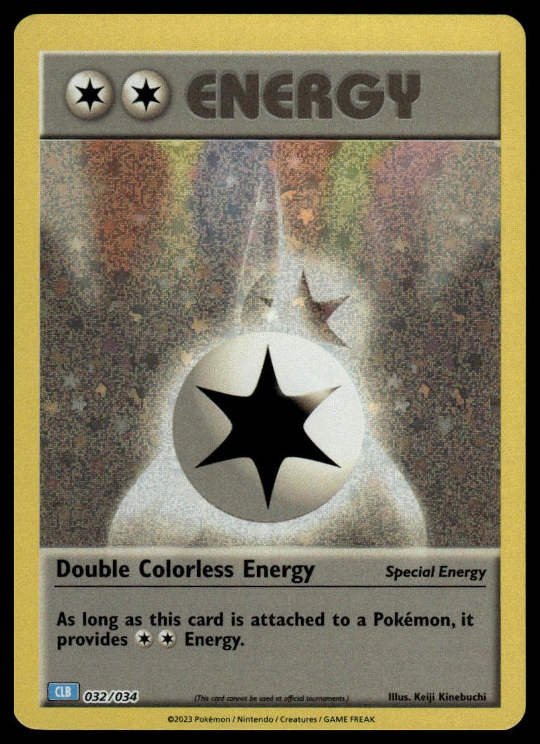 Pokémon TCG - Double Colorless Energy (Trading Card Game Classic 032 CLB)