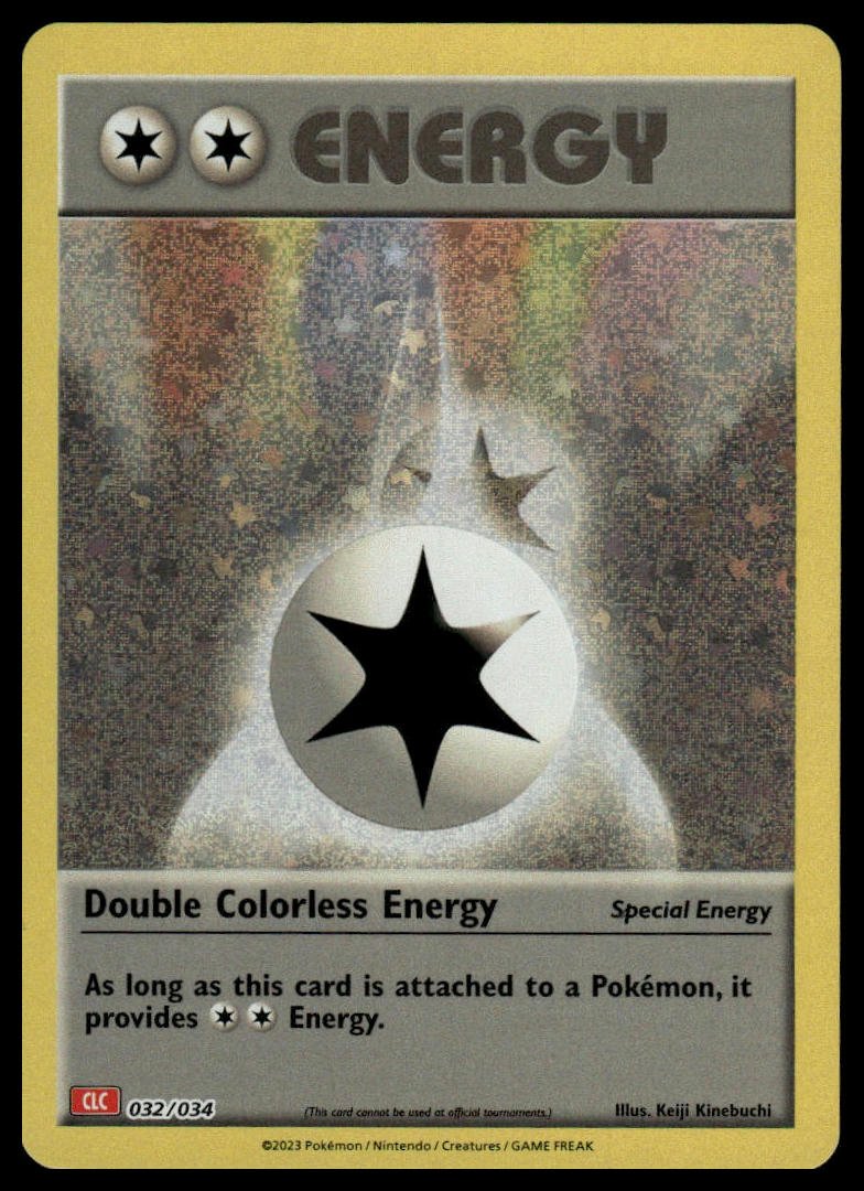 Pokémon TCG - Double Colorless Energy (Trading Card Game Classic 032 CLC)