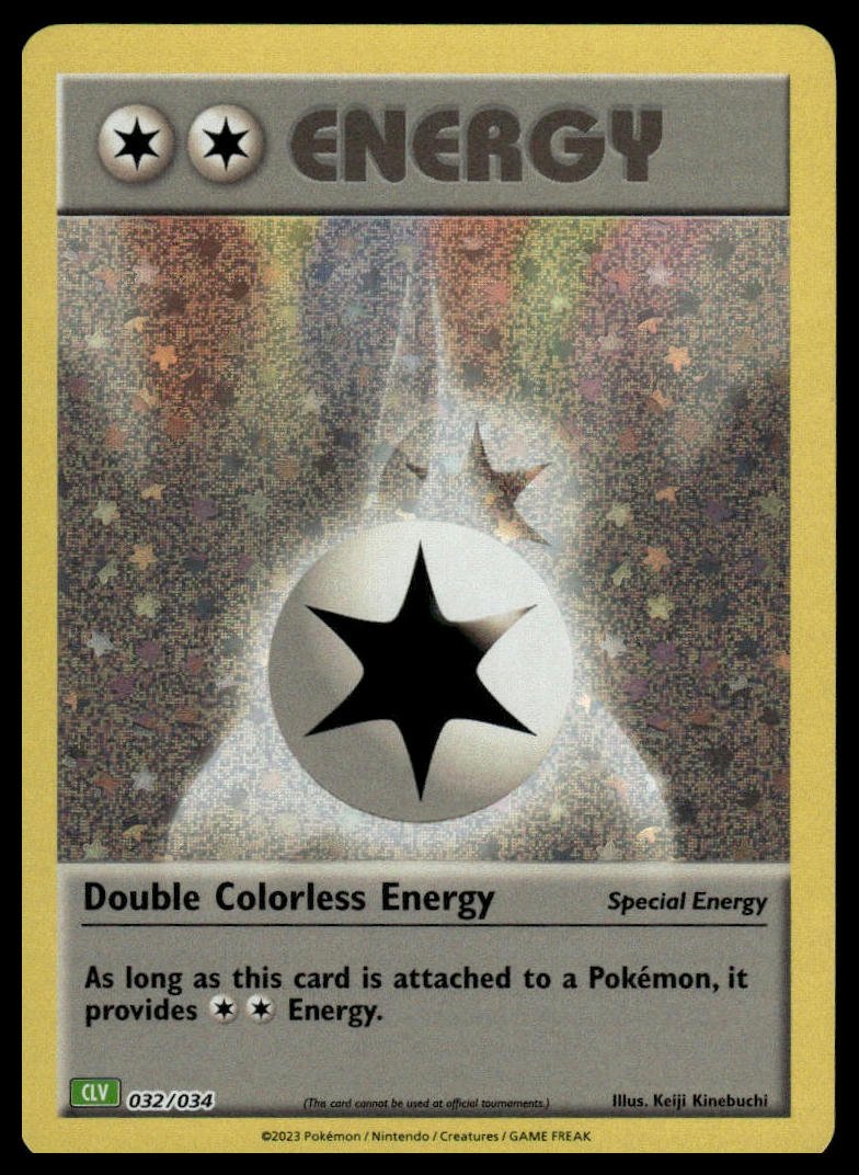 Pokémon TCG - Double Colorless Energy (Trading Card Game Classic 032 CLV)