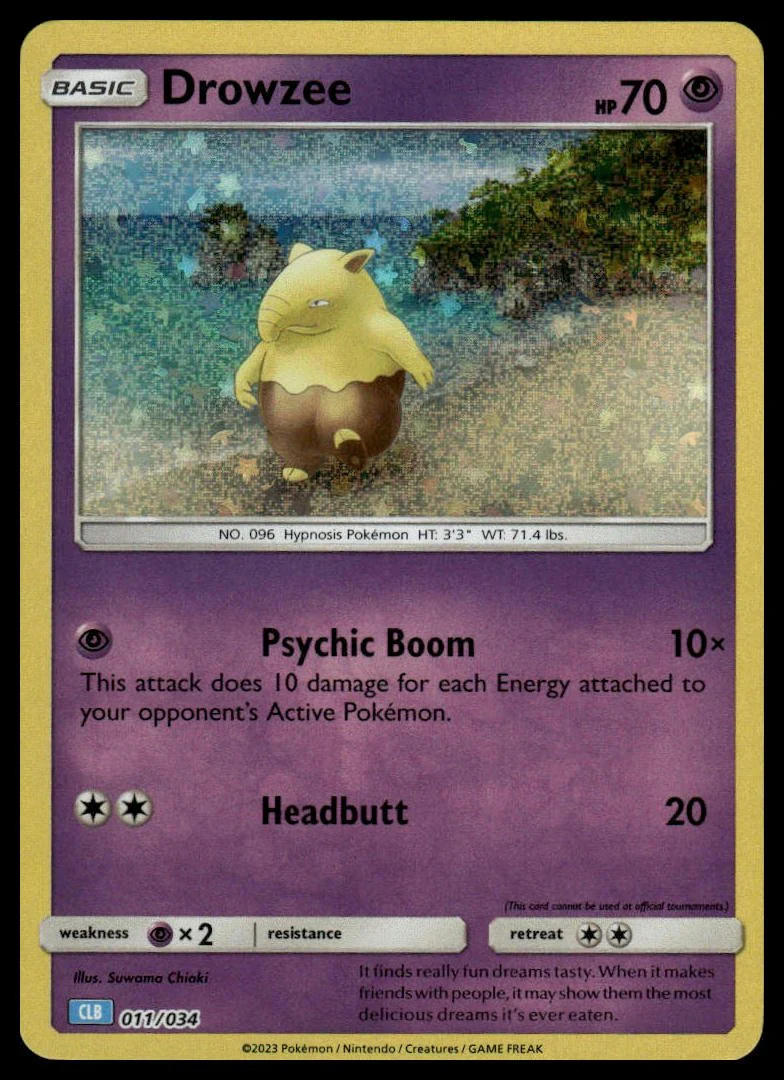 Pokémon TCG - Drowzee (Trading Card Game Classic 011 CLB)