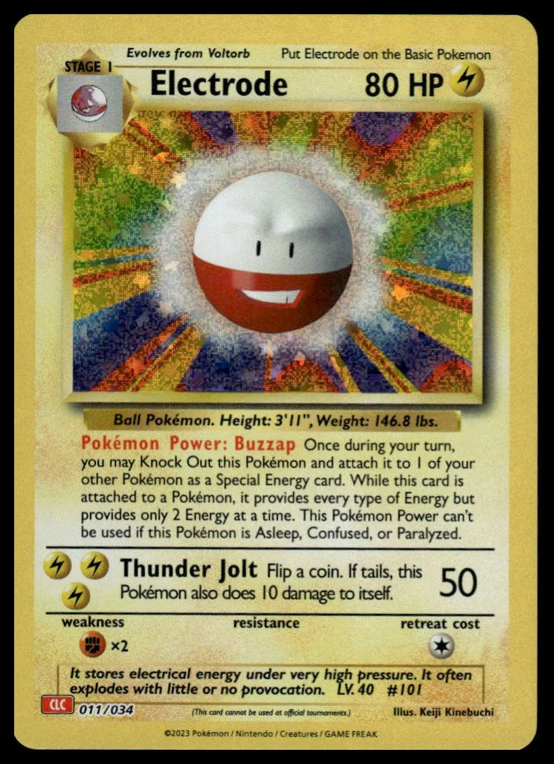 Pokémon TCG - Electrode (Trading Card Game Classic 011 CLC)