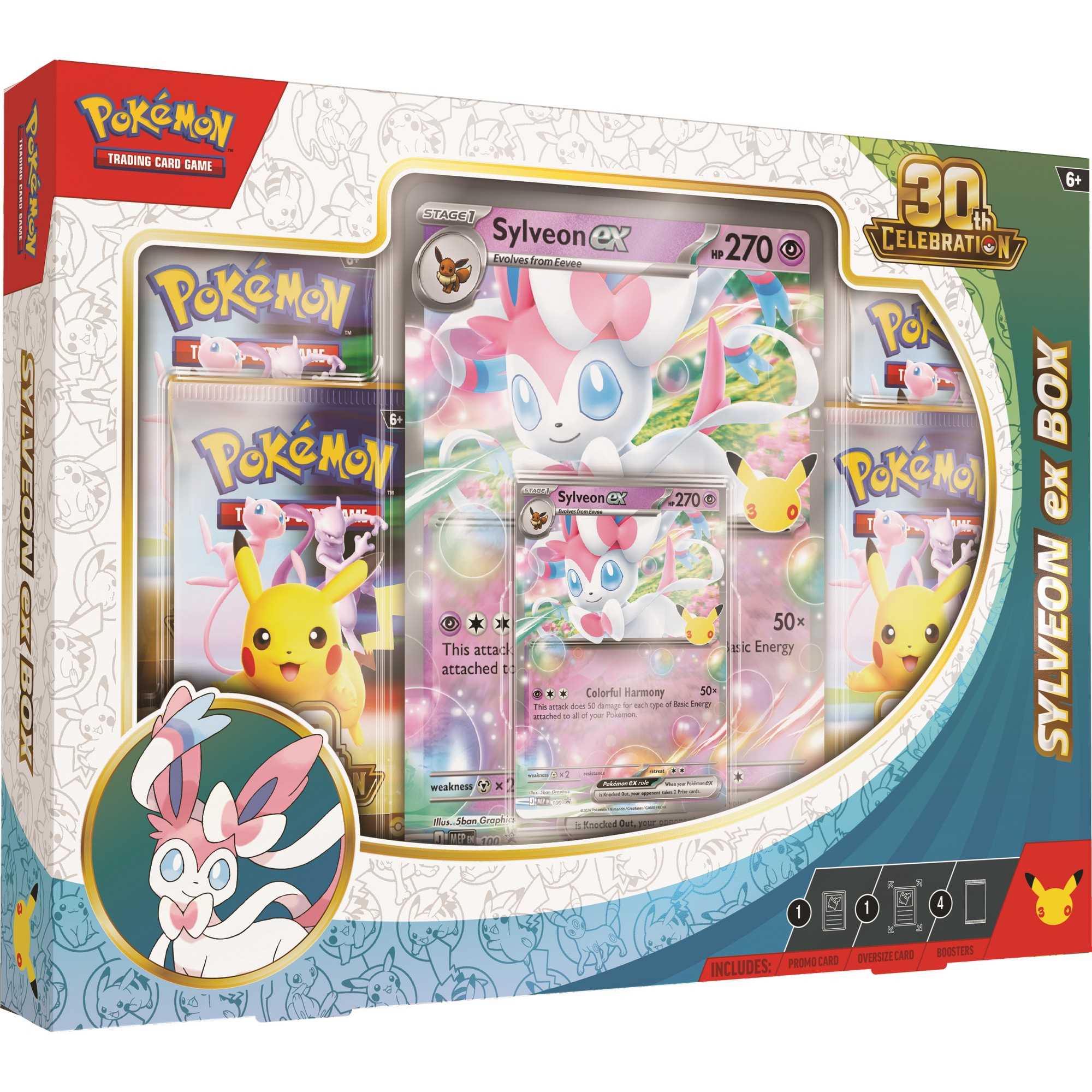 Pokémon TCG: ex Box - Sylveon - 30th Celebration - Image 2