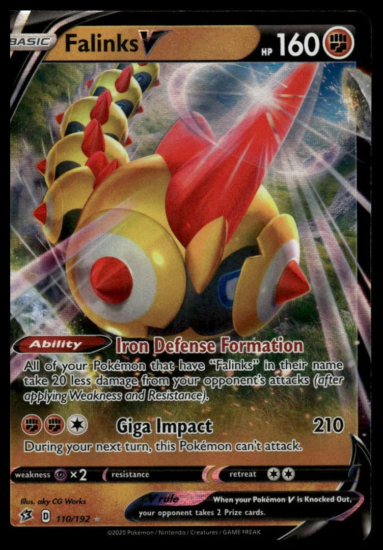 Pokémon TCG - Falinks V (Rebel Clash 110)