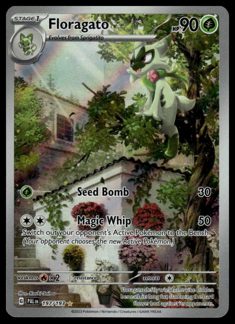 Pokémon TCG - Floragato (Paldea Evolved 197)
