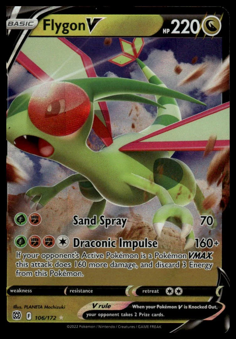Pokémon TCG - Flygon V (Brilliant Stars 106)