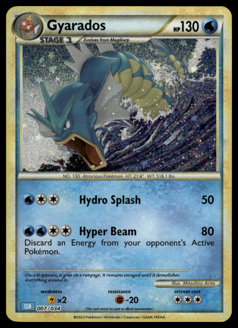 Pokémon TCG - Gyarados (Trading Card Game Classic 007 CLB)