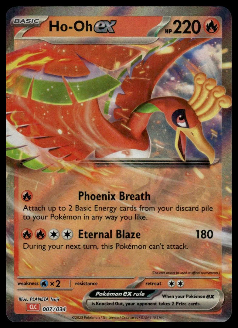 Pokémon TCG - Ho-Oh ex (Trading Card Game Classic 007 CLC)