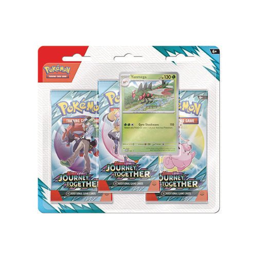 Pokémon TCG: Journey Together 3-Pack Blister - Yanmega