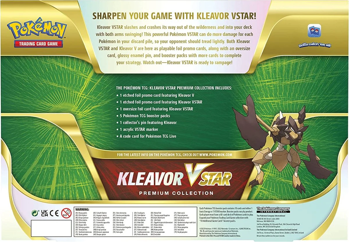 Pokémon TCG: Kleavor VSTAR Premium Collection - Image 5