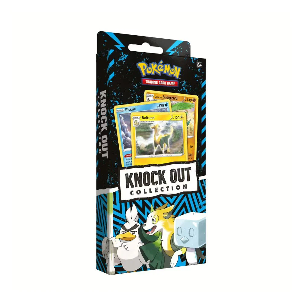 Pokémon TCG: Knock Out Collection (Boltund, Eiscue & Galarian Sirfetch'd)