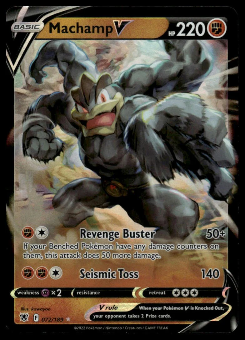 Pokémon TCG - Machamp V (Astral Radiance 072)