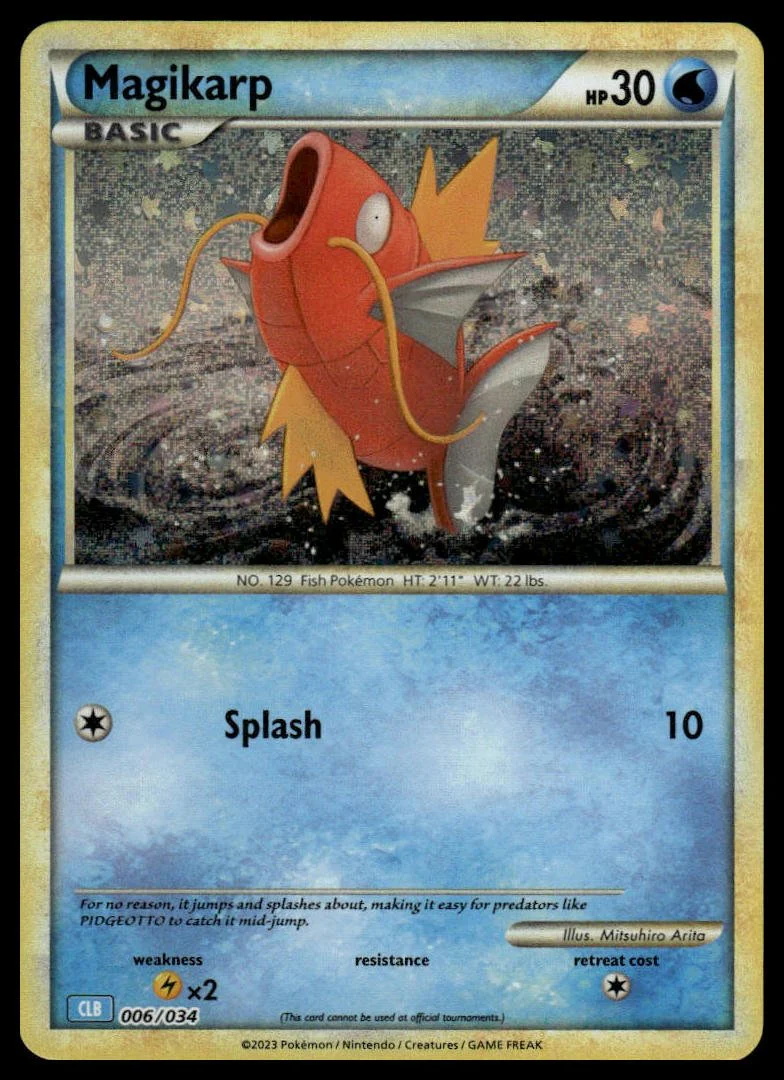 Pokémon TCG - Magikarp (Trading Card Game Classic 006 CLB)