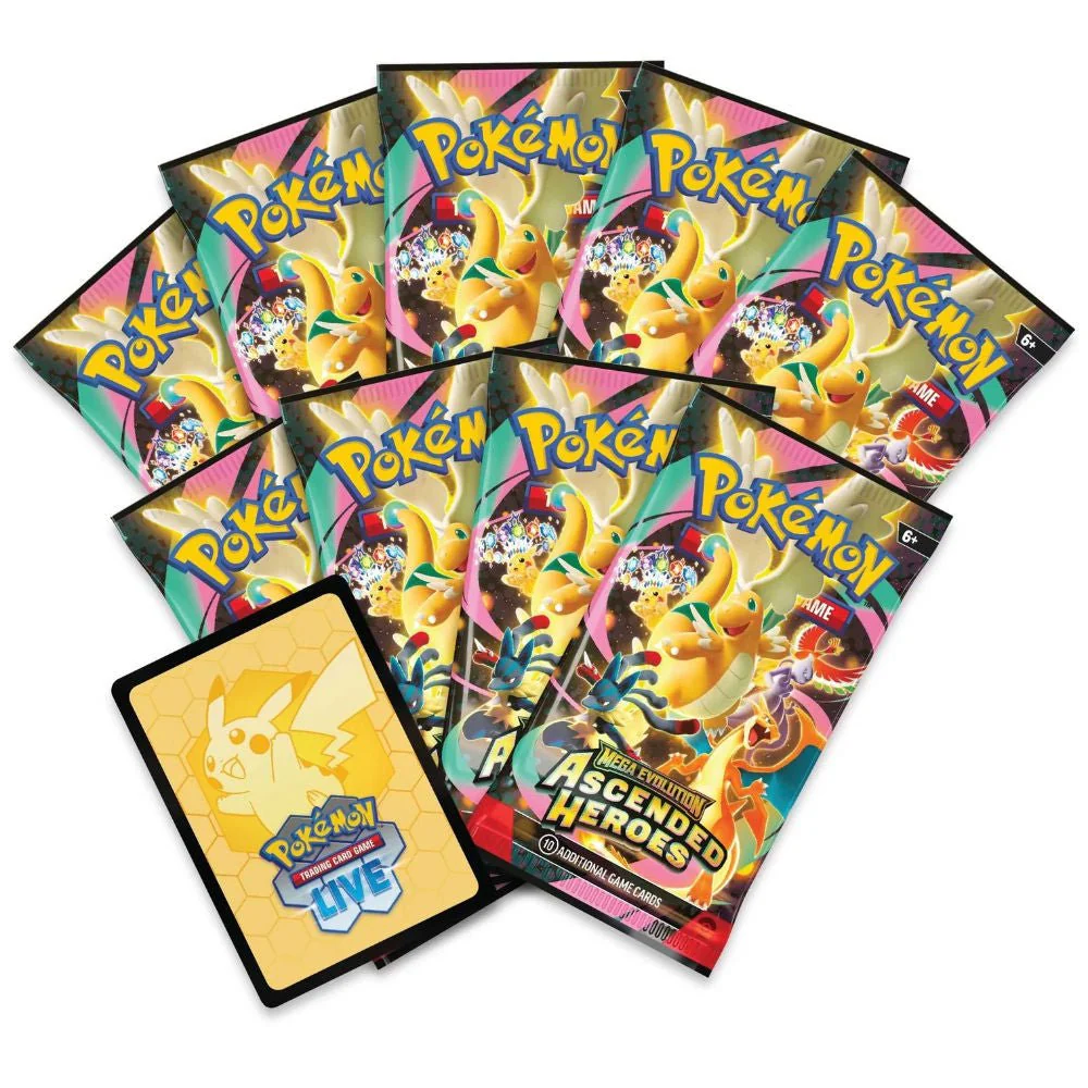 Pokemon TCG: Mega Evolution Ascended Heroes - Elite Trainer Box - Image 3