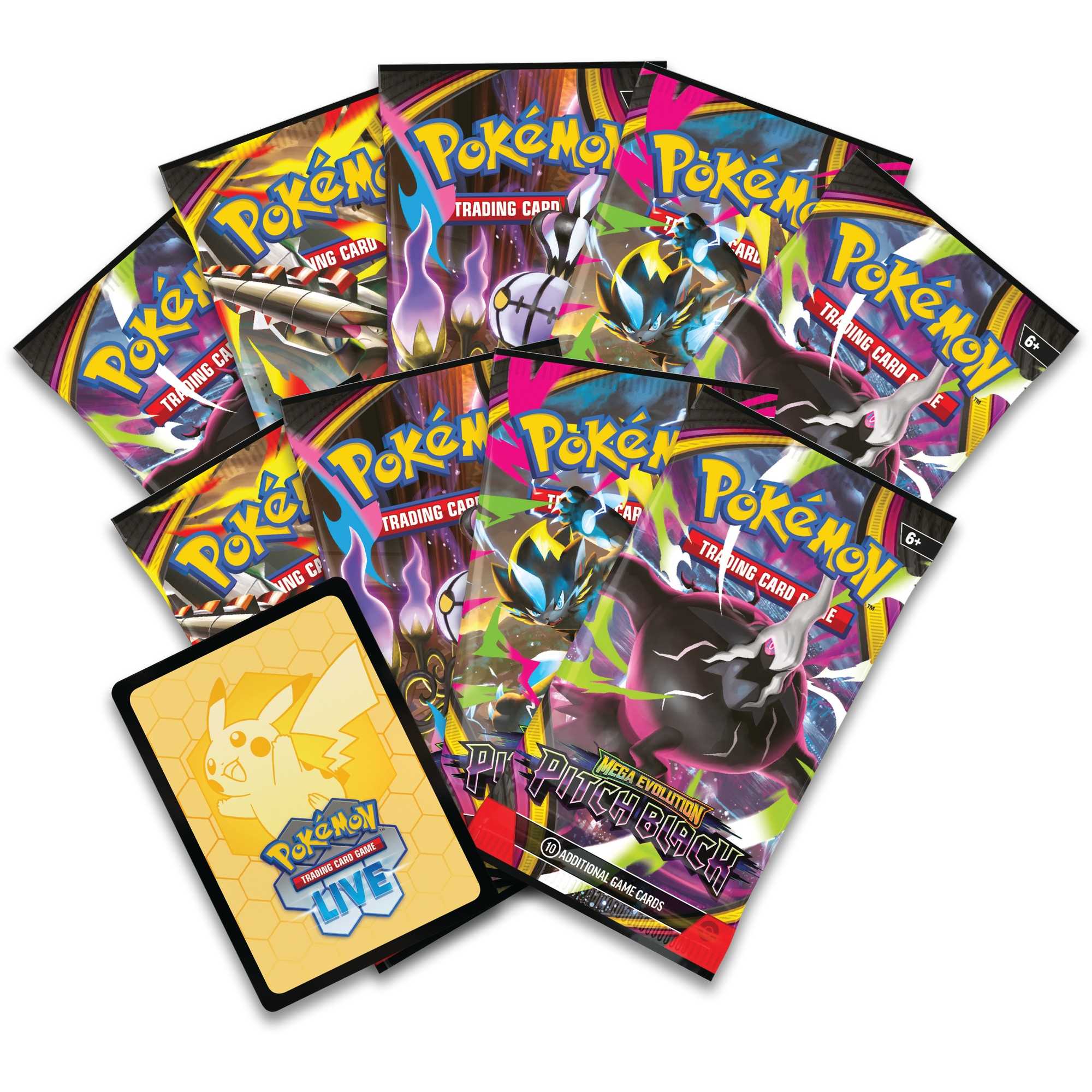 Pokémon TCG: Mega Evolution Pitch Black - Elite Trainer Box - Image 3