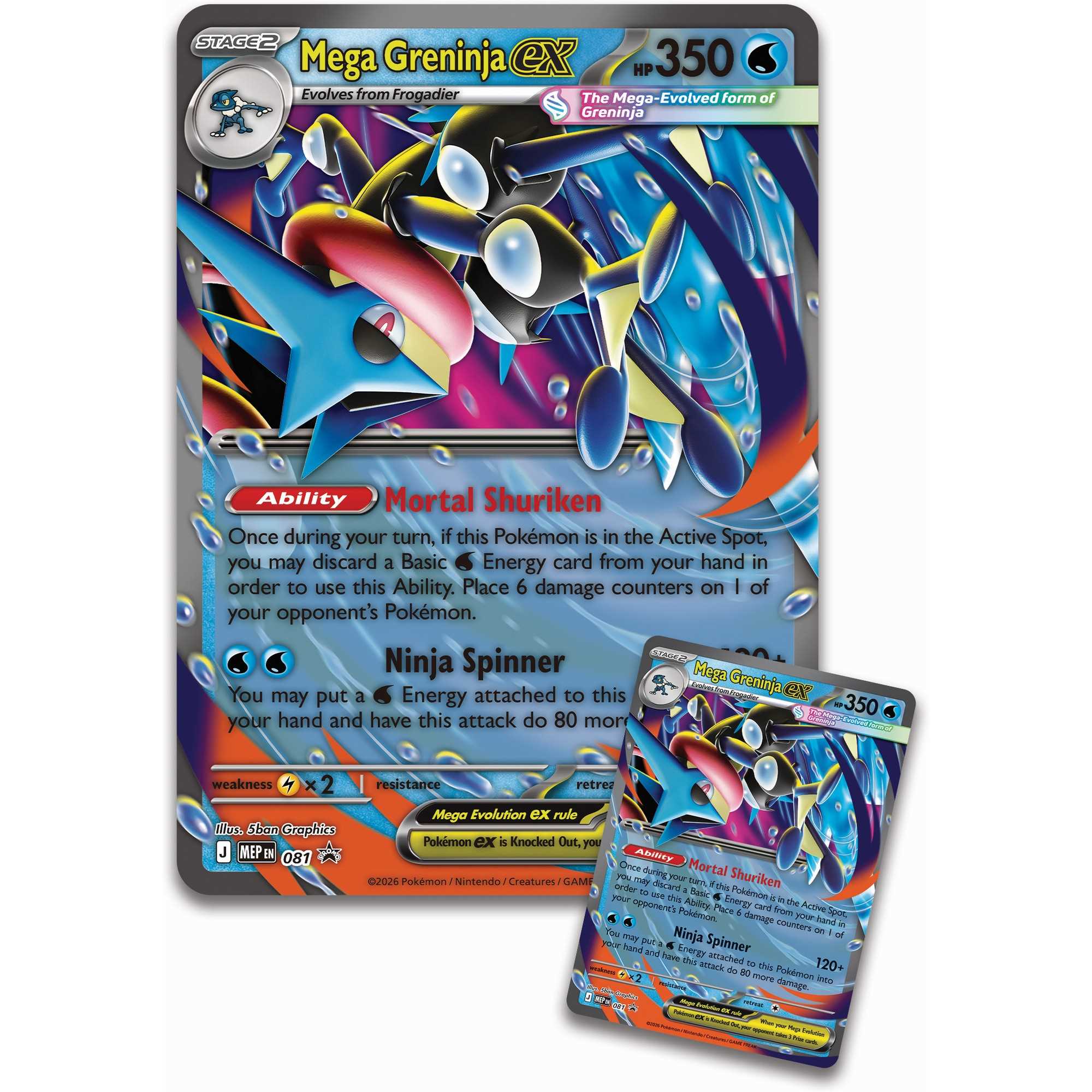 Pokémon TCG: Mega Greninja ex Premium Collection - Image 4