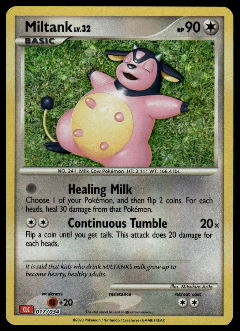 Pokémon TCG - Miltank (Trading Card Game Classic 017 CLC)