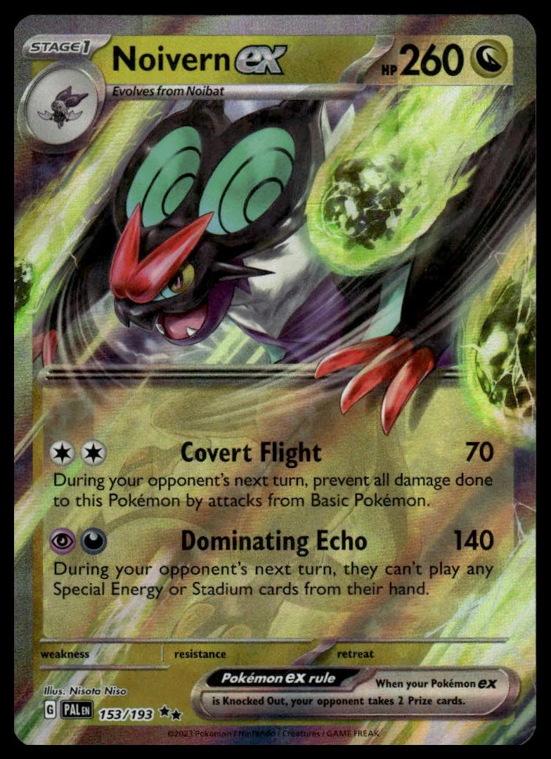 Pokémon TCG - Noivern ex (Paldea Evolved 153)