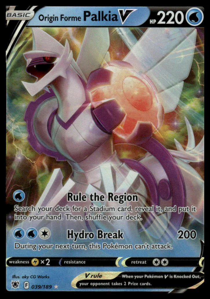 Pokémon TCG - Origin Forme Palkia V (Astral Radiance 039)