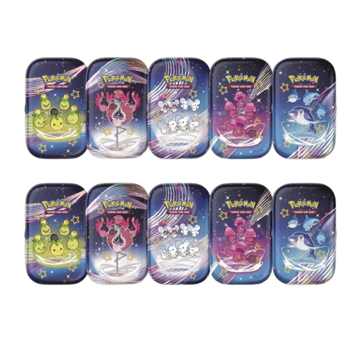 Pokémon TCG: Paldean Fates Mini Tin Sealed Box - 10 Tins - Image 2