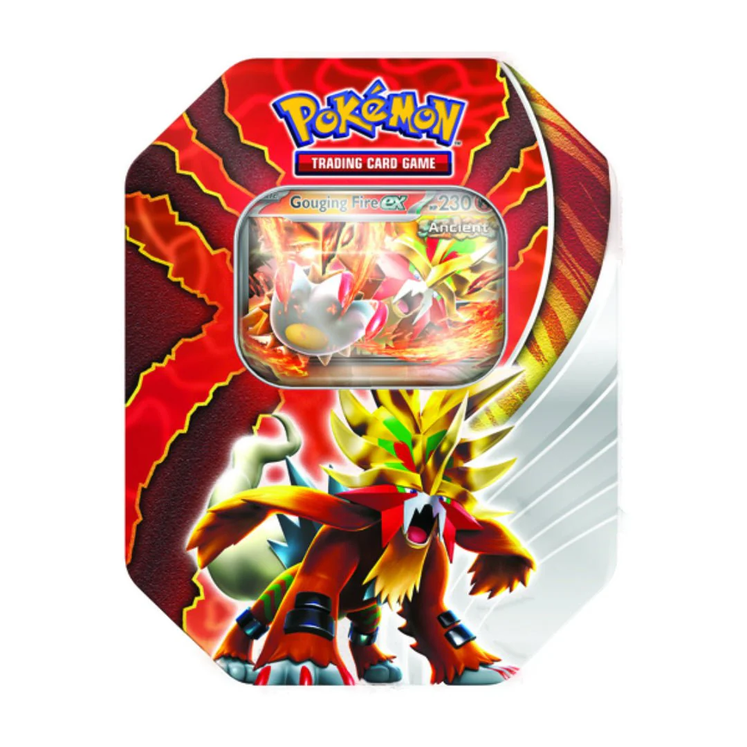 Pokémon TCG: Paradox Destinies Tin: Gouging Fire