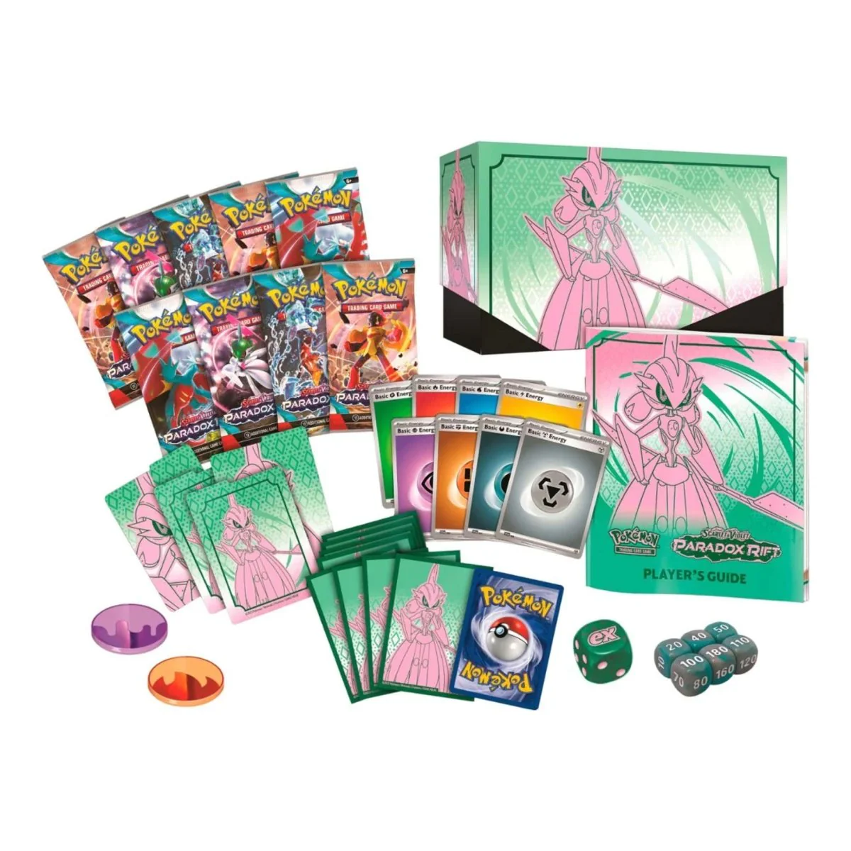 Pokemon TCG - Paradox Rift - Elite Trainer Box (Iron Valiant) - Image 2
