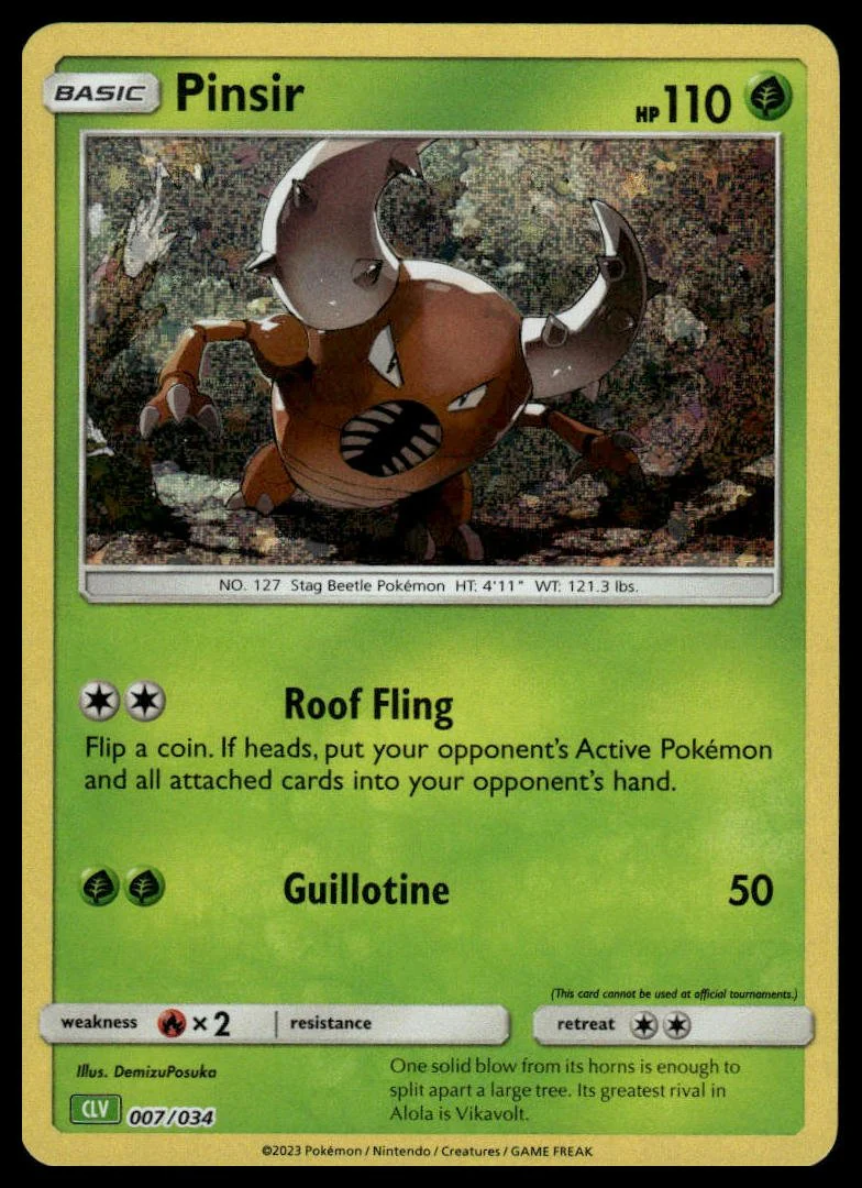 Pokémon TCG - Pinsir (Trading Card Game Classic 007 CLV)