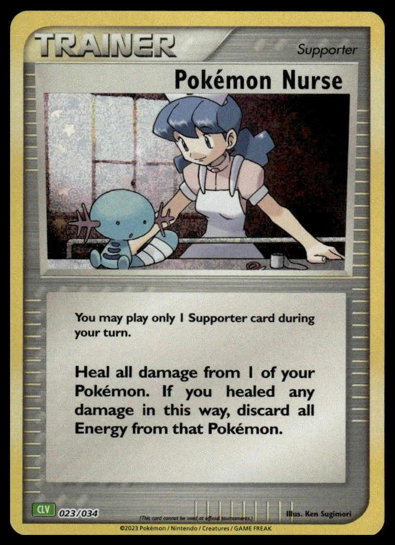 Pokémon TCG - Pokémon Nurse (Trading Card Game Classic 023 CLV)