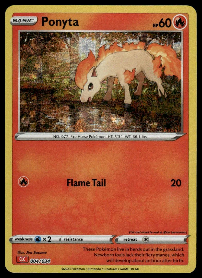 Pokémon TCG - Ponyta (Trading Card Game Classic 004 CLC)