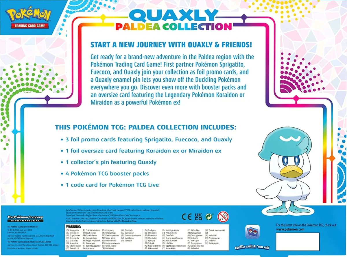 Pokémon TCG: Quaxly - Paldea Collection - Image 4
