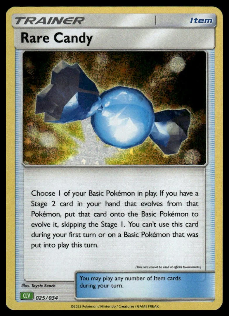 Pokémon TCG - Rare Candy (Trading Card Game Classic 025 CLV)