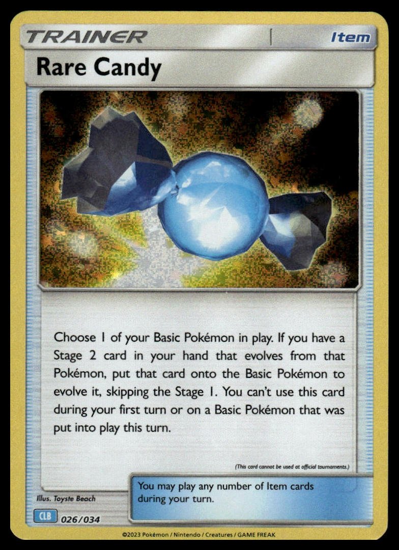 Pokémon TCG - Rare Candy (Trading Card Game Classic 026 CLB)