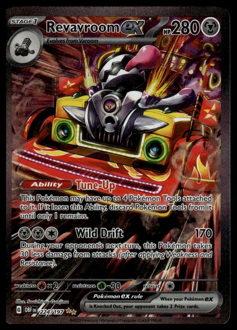 Pokémon TCG - Revavroom ex (Obsidian Flames 224)