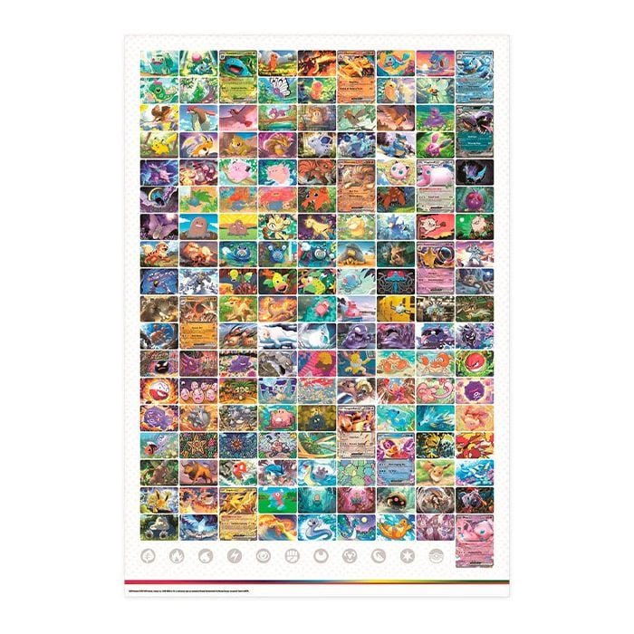 Pokémon TCG: Scarlet & Violet 3.5: 151 Poster Collection - Image 3