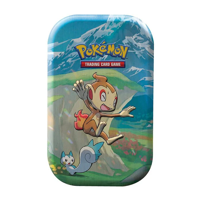 Pokémon TCG: Sinnoh Stars Mini Tin - Chimchar & Pachirisu