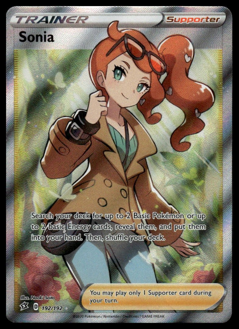 Pokémon TCG - Sonia (Rebel Clash 192)