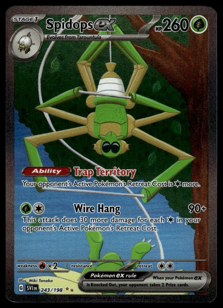 Pokémon TCG - Spidops ex (Scarlet & Violet 243)