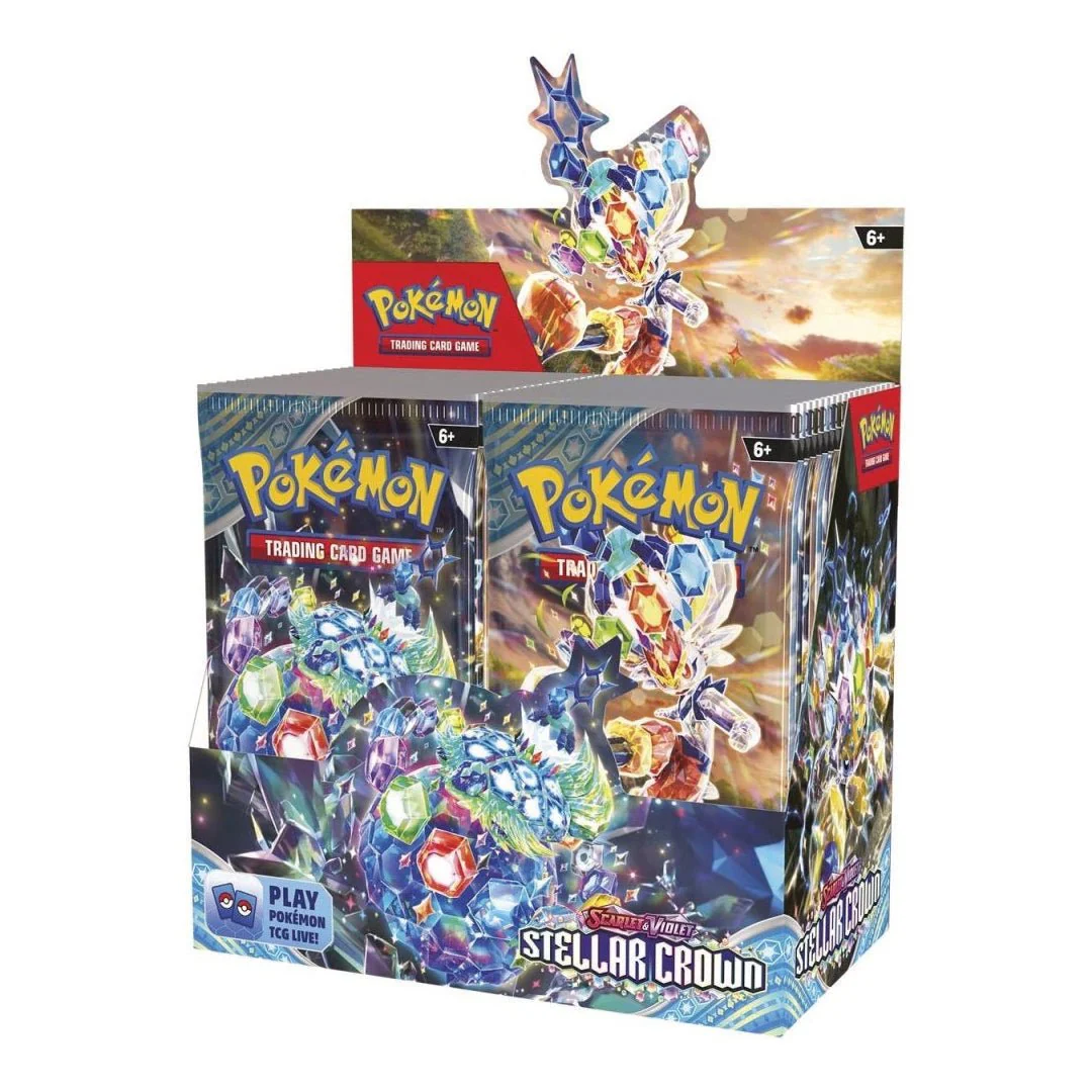 Pokémon TCG: Stellar Crown Booster Box (36 Packs)