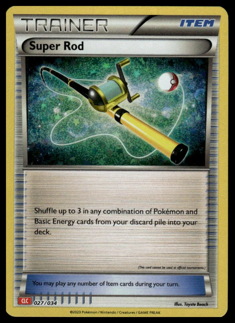 Pokémon TCG - Super Rod (Trading Card Game Classic 027 CLC)