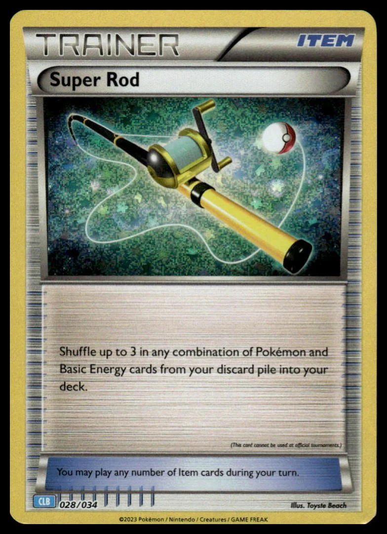 Pokémon TCG - Super Rod (Trading Card Game Classic 028 CLB)