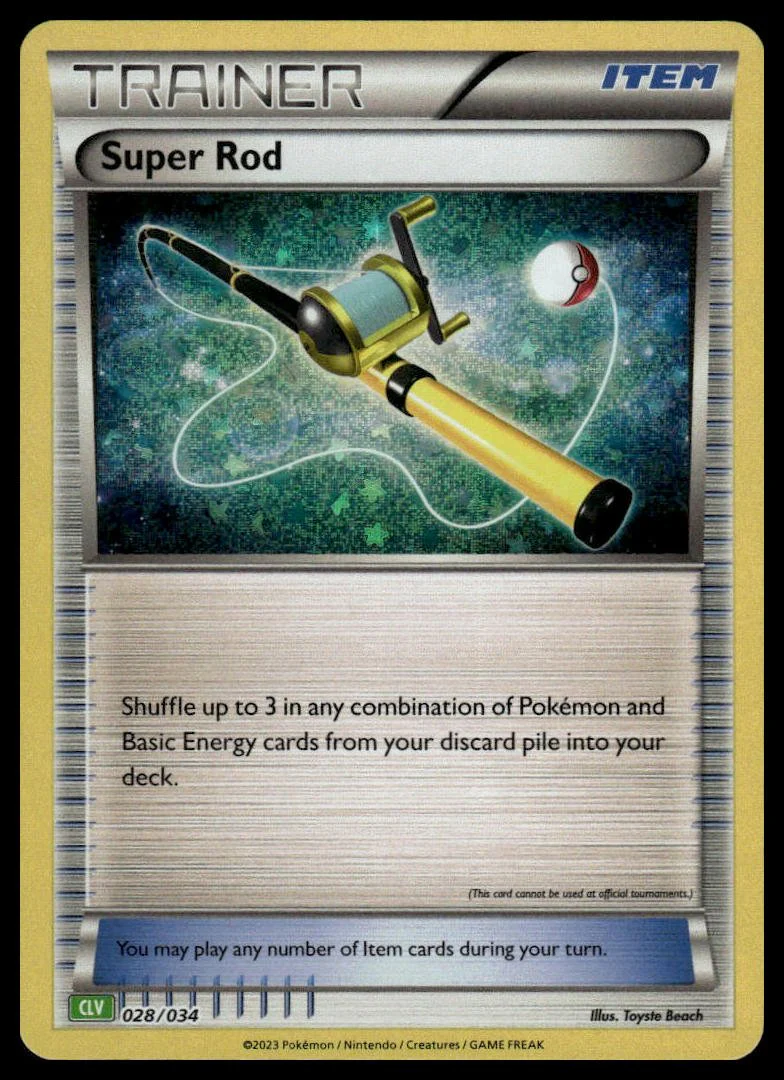 Pokémon TCG - Super Rod (Trading Card Game Classic 028 CLV)