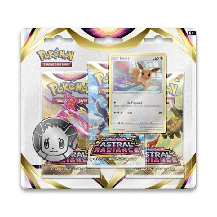 Pokèmon TCG: Sword & Shield – Astral Radiance Triple Pack & Eevee Foil Promo Card