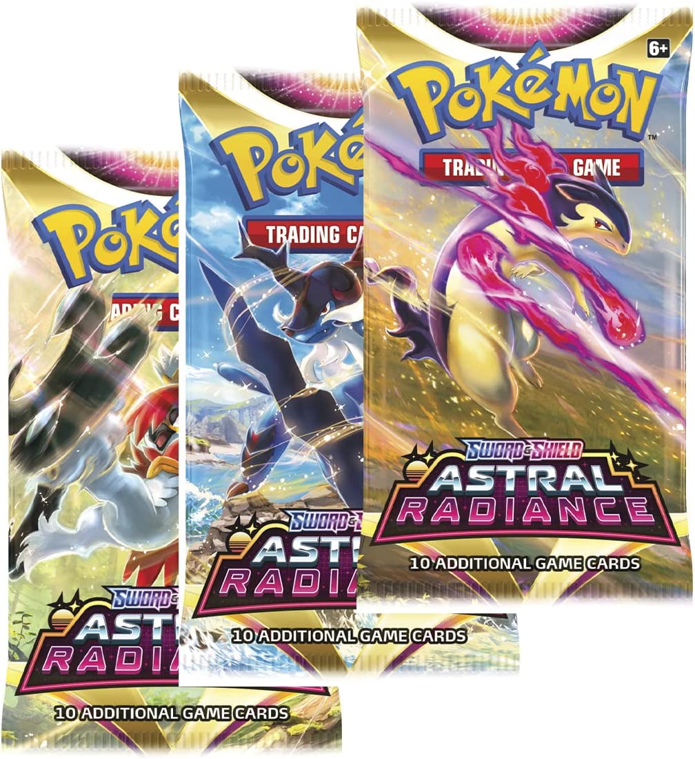 Pokèmon TCG: Sword & Shield – Astral Radiance Triple Pack & Eevee Foil Promo Card - Image 3