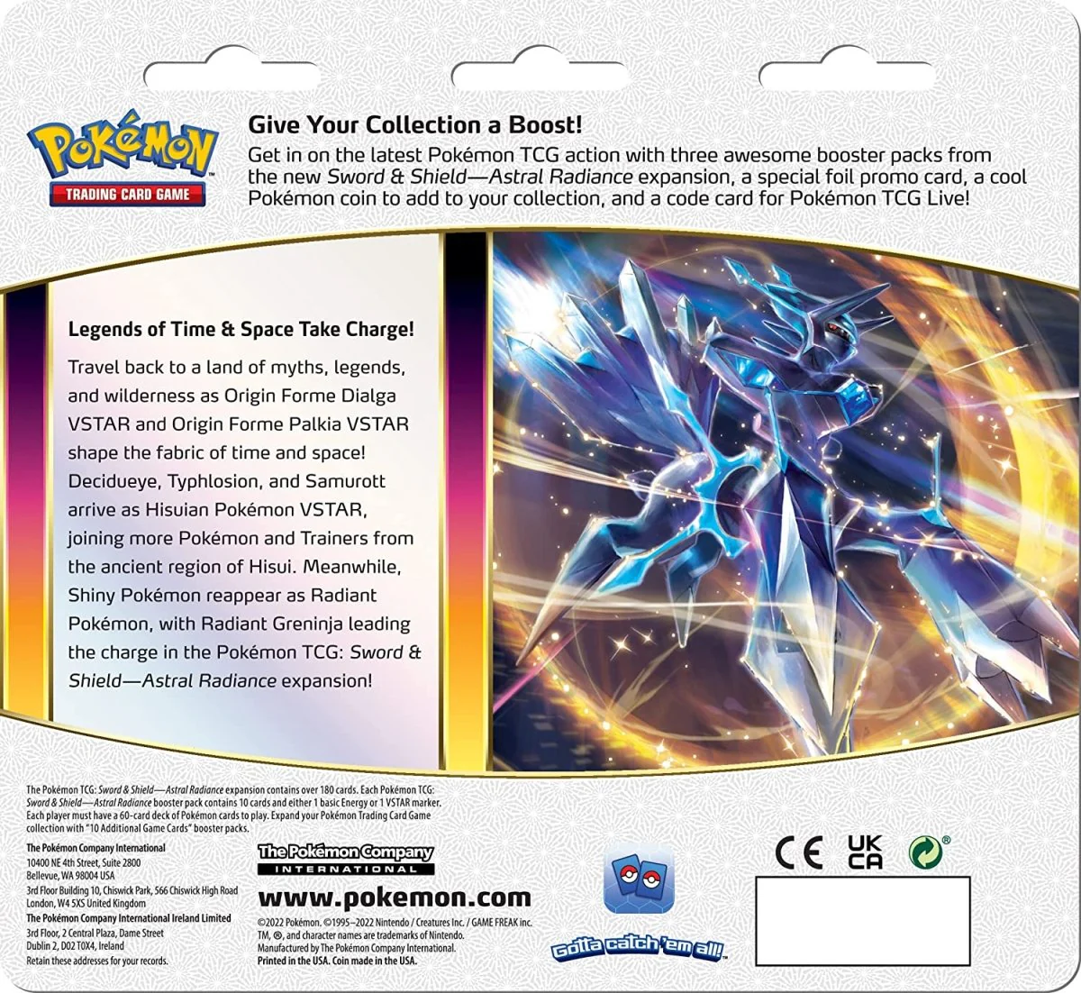 Pokèmon TCG: Sword & Shield – Astral Radiance Triple Pack & Eevee Foil Promo Card - Image 5