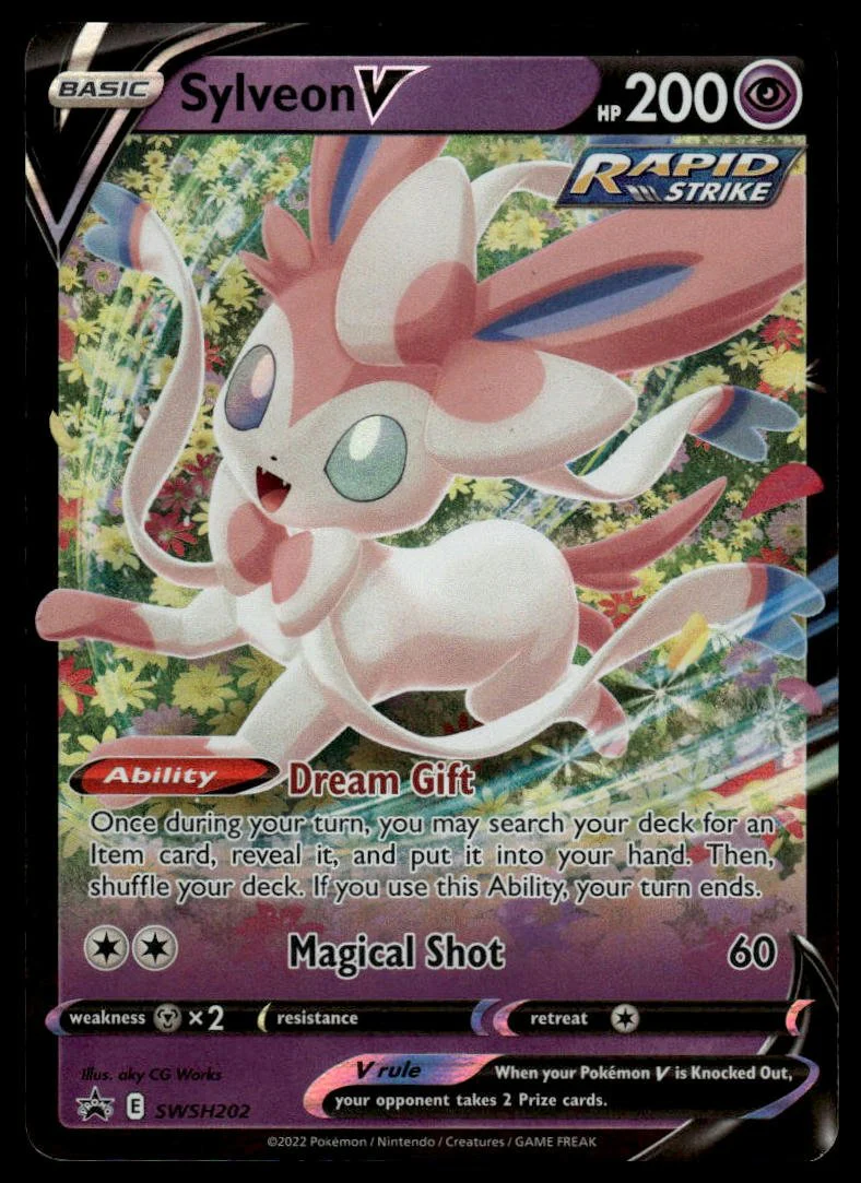 Pokémon TCG - Sylveon V (SWSH Black Star Promos SWSH202)