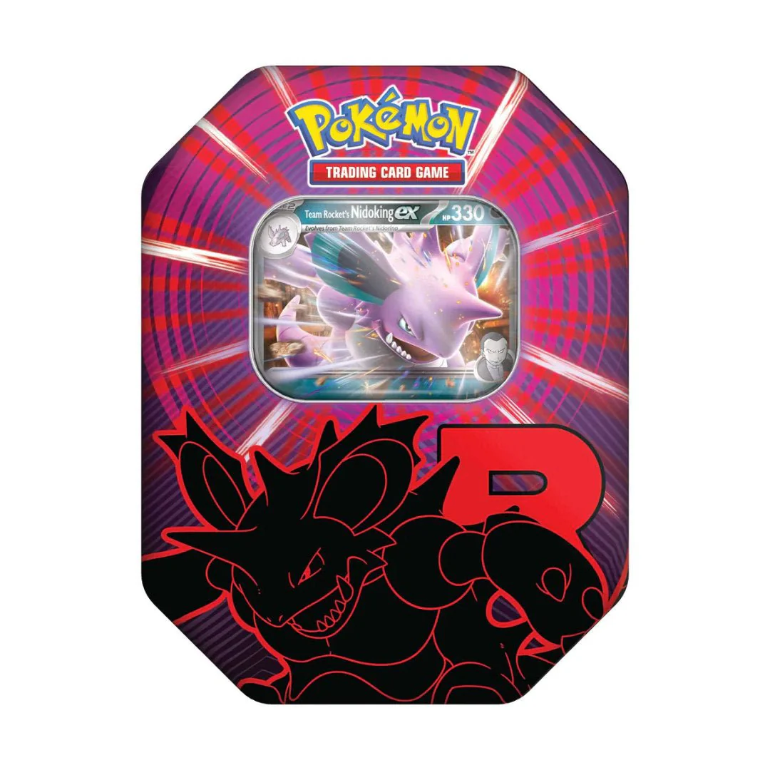 Pokémon TCG: Team Rocket Tin - Team Rocket's Nidoking