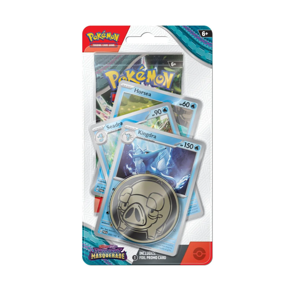 Pokémon TCG: Twilight Masquerade Premium Checklane Blister - Kingdra